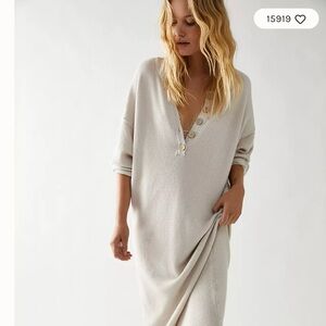 Free People Hailee Sweater Dress Size Medium